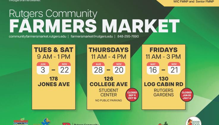 Farmers Market Calendar